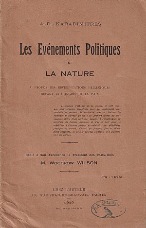 Les evénements politiques et la nature. Les evénements politiques et la nature.