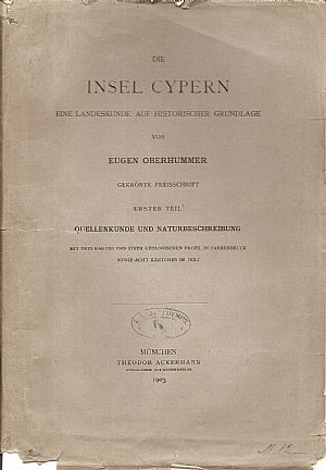Die Insel Cypren eine Lundeskunde auf Historischer Grundlage