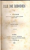 Ile de Rhodes. Seconde édition, avec une carte