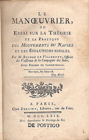 LE MANŒUVRIER OU ESSAI SUR LA THEORIE ET LA PRATIQUE DES MOUVEMENTS DU NAVIRE ET DES EVOLUTIONS NAVALES LE MANŒUVRIER OU ESSAI SUR LA THEORIE ET LA PRATIQUE DES MOUVEMENTS DU NAVIRE ET DES EVOLUTIONS NAVALES