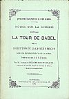 Notice sur la comedie intitulee LA TOUR DE BABEL ou la corruption