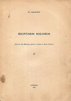 Dionysios Solomos Dionysios Solomos