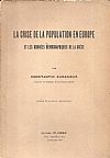 La crise de la population en Europe et les données démographiques de la Grèce