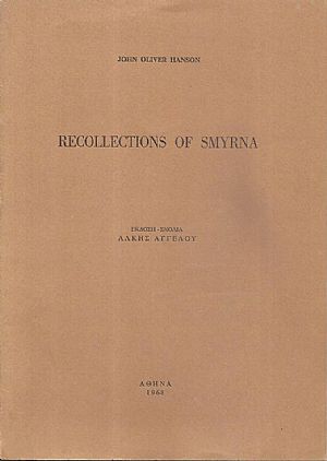 Recollections of Smyrna