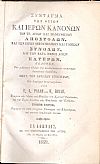 Σύνταγμα των θείων και ιερών κανόνων, τόμοι 6
