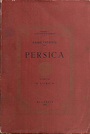 Percica : Histoire de Chah- Nadir. Publiee par N.Iorga Percica : Histoire de Chah- Nadir. Publiee par N.Iorga